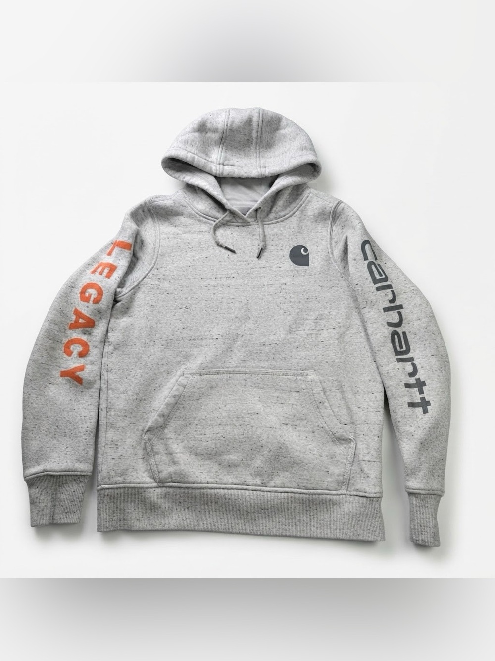 Carhartt Legacy Contracting Gray Hooded Sweatshirt Size Small (4-6)
